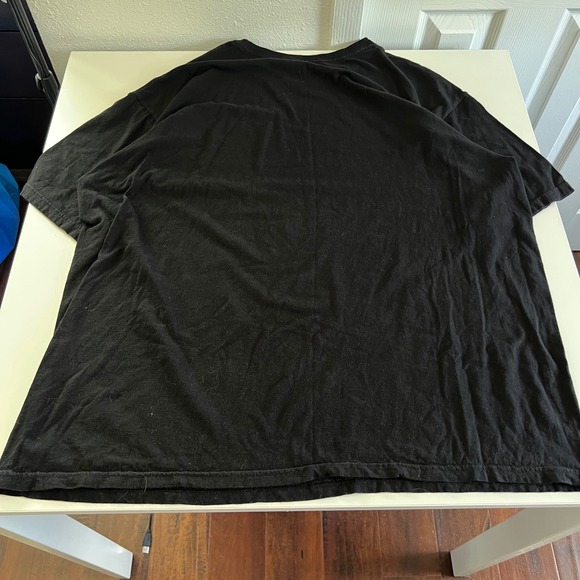 Nirvana Smiley Face Graphic T Shirt Black Music Band‎ Tee - Picture 2 of 4